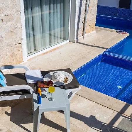 Sea View 5 En-suit Villa, Pool Heatable, Free Wifi Villahappy In Kalkan Каш