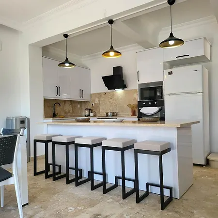 Sea View 5 En-suit Villa, Pool Heatable, Free Wifi Villahappy In Kalkan Апартаменты Каш