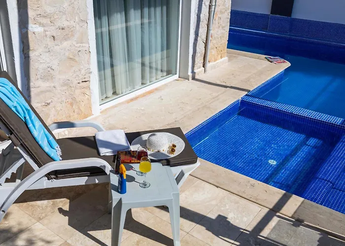 Sea View 5 En-suit Villa, Pool Heatable, Free Wifi Villahappy In Kalkan Каш
