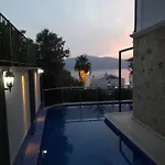 Sea View 5 En-suit Villa, Pool Heatable, Free Wifi Villahappy In Kalkan *
