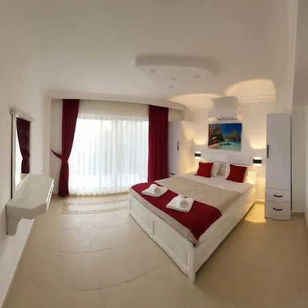 Sea View 5 En-suit Villa, Pool Heatable, Free Wifi Villahappy In Kalkan 公寓 卡斯