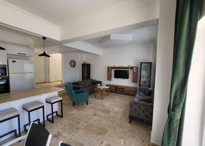 Sea View 5 En-suit Villa, Pool Heatable, Free Wifi Villahappy In Kalkan 卡斯