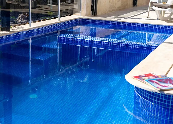 公寓 Sea View 5 En-suit Villa, Pool Heatable, Free Wifi Villahappy In Kalkan *